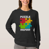 Puzzle Solving Puzzles Hobby Crossword   7 T-shirt (Voorkant)