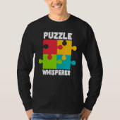 Puzzle Solving Puzzles Hobby Crossword 7 T-shirt (Voorkant)