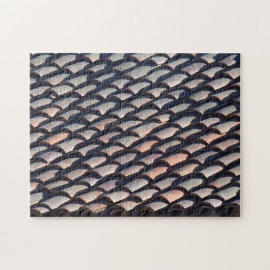 Puzzle - Spaanse Tegel Roof Legpuzzel (Horizontaal)