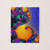 Puzzle: Spiral Fractal Design Legpuzzel (Verticaal)