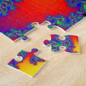 Puzzle: Spiral Fractal Design Legpuzzel (Zijkant)