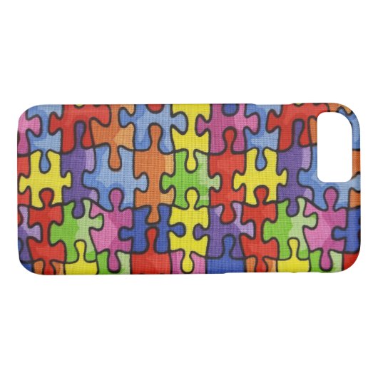 Puzzle-stof voor puzzels Case-Mate iPhone case (Achterkant (Horizontaal))