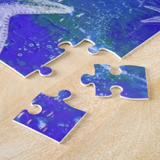 Puzzle - stofrijke wereld legpuzzel (Zijkant)