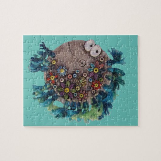 Puzzle - Stone and Yarn Fish Legpuzzel (Horizontaal)