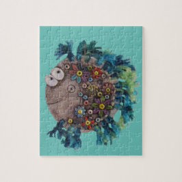 Puzzle - Stone and Yarn Fish Legpuzzel