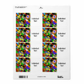Puzzle Stones Etiket (Full Sheet)
