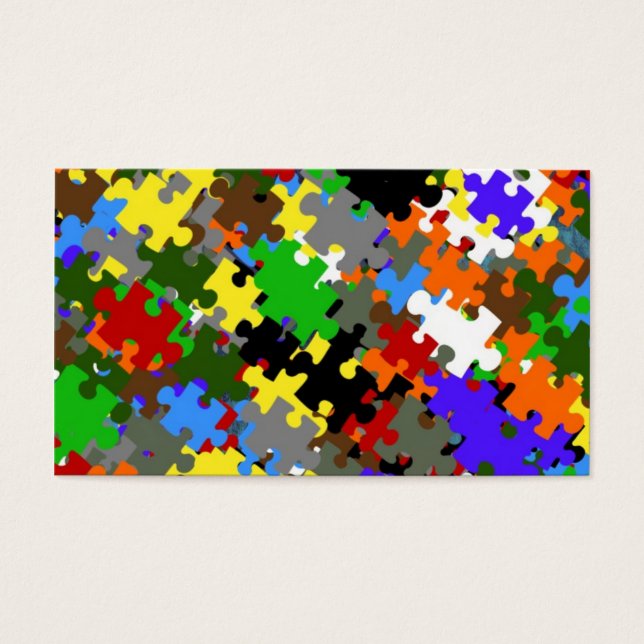 Puzzle Stones Visitekaartjes (Voorkant)