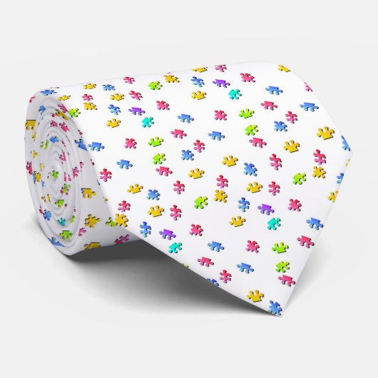 Puzzle Stropdas (Opgerold)