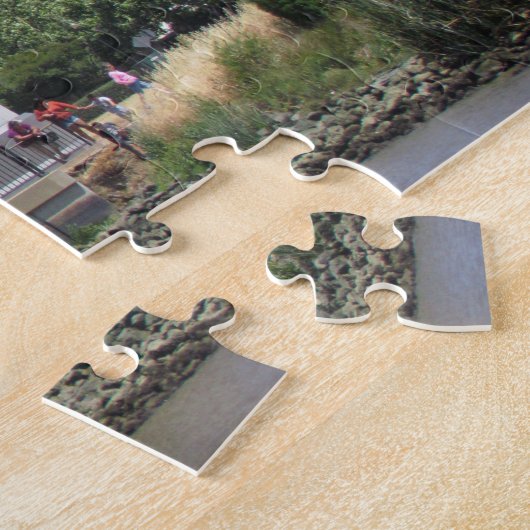 Puzzle - Suisun Harbour-vuurtoren (horizontaal) Legpuzzel (Zijkant)