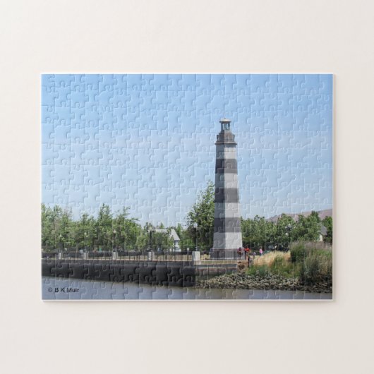 Puzzle - Suisun Harbour-vuurtoren (horizontaal) Legpuzzel (Horizontaal)