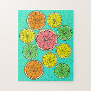Puzzle - Summer Citrus 11 x 14 inch Legpuzzel