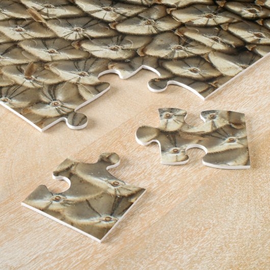 Puzzle - Sunflower Seed Pattern Legpuzzel (Zijkant)