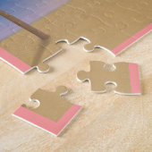 Puzzle: Sunset / Sunrise Beach Scene Legpuzzel (Zijkant)