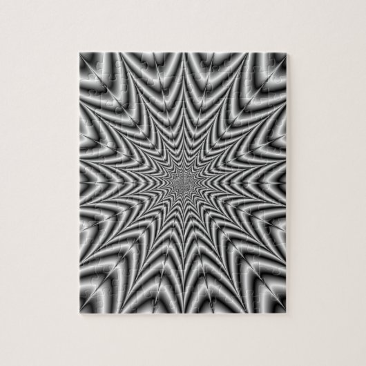 Puzzle Super Nova in zwart-wit Legpuzzel (Verticaal)