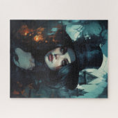 Puzzle The Enigma of the Mysterious Woman Legpuzzel (Horizontaal)