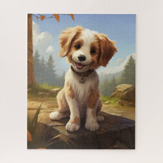 Puzzle The Prankster Pooch Legpuzzel (Verticaal)