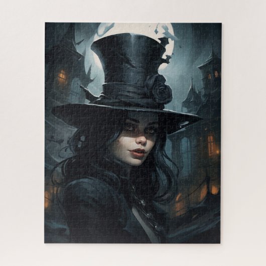 Puzzle The Secret of the Mysterious Woman Legpuzzel (Verticaal)