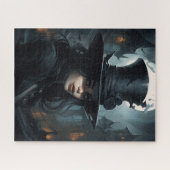 Puzzle The Secret of the Mysterious Woman Legpuzzel (Horizontaal)