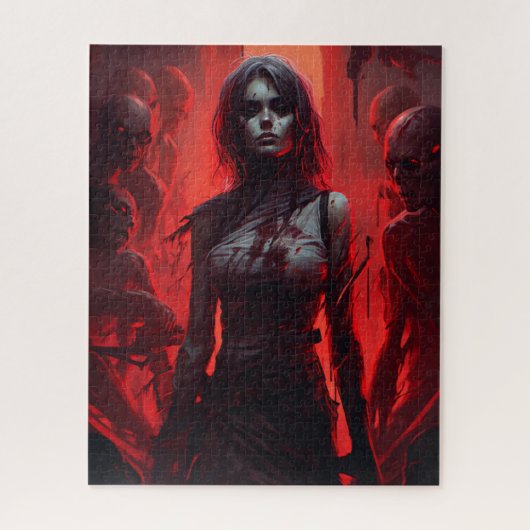 Puzzle The Veil of Darkness Legpuzzel (Verticaal)