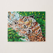 Puzzle: tijger legpuzzel (Horizontaal)