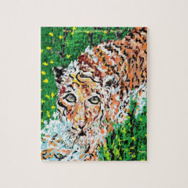 Puzzle: tijger legpuzzel