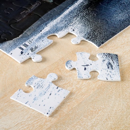 Puzzle - tractiemotor legpuzzel (Zijkant)