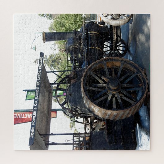 Puzzle - tractiemotor legpuzzel (Verticaal)