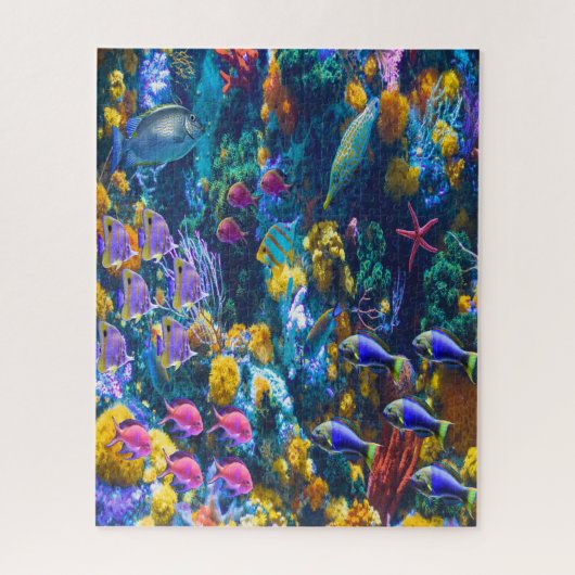 Puzzle Tropical Fish Legpuzzel (Verticaal)