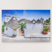 Puzzle trulli Alberobello Legpuzzel (Horizontaal)