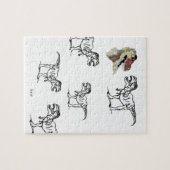 Puzzle: Tyannosaurus King of the Dinosaurs Legpuzzel (Horizontaal)