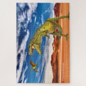 puzzle Tyrannosaurus Legpuzzel (Verticaal)