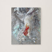 Puzzle - Unicorn Snowy Owl Legpuzzel (Verticaal)