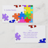 Puzzle V2 Visitekaartje (Voorkant / Achterkant)