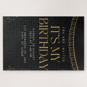 Puzzle-verjaardagskaart Legpuzzel (Horizontaal)