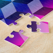 Puzzle - Verlichting van regenboogsloten Legpuzzel (Zijkant)