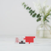 Puzzle Visitekaartje (Staand voorkant)