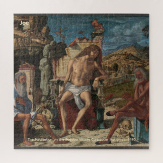 PUZZLE Vittore Carpaccio Meditatie Schilderij Legpuzzel