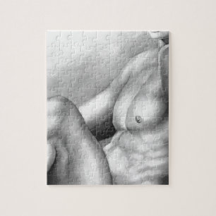 PUZZLE VOOR HEM 8 x10 Mannelijke Body Builder #2 C Legpuzzel