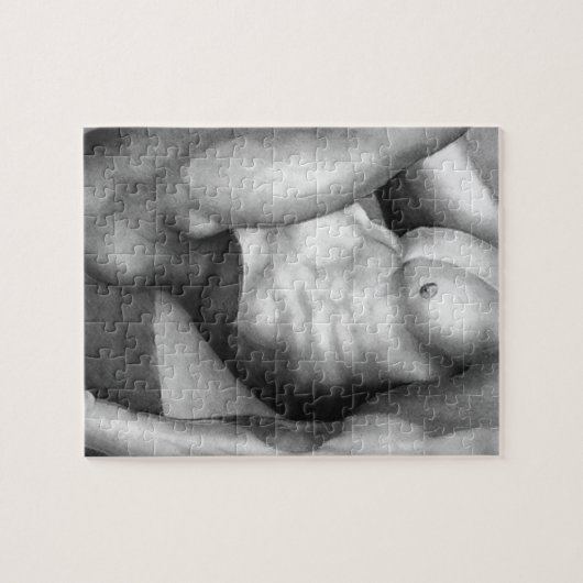 Puzzle voor Him 8x10 Art Male Bodybuilder Legpuzzel (Horizontaal)
