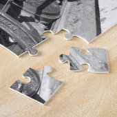 Puzzle voor locomotiefbestuurder legpuzzel (Zijkant)