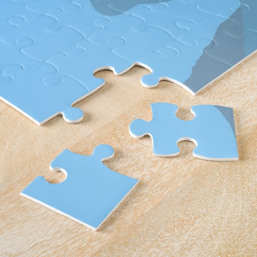 Puzzle voor varkens- en foxkiing legpuzzel (Zijkant)