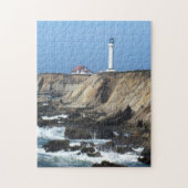 Puzzle - vuurtoren op Cliff Legpuzzel (Verticaal)