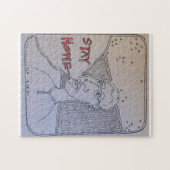 Puzzle w/Originele kunst & boodschap van Tony Cimi Legpuzzel (Horizontaal)