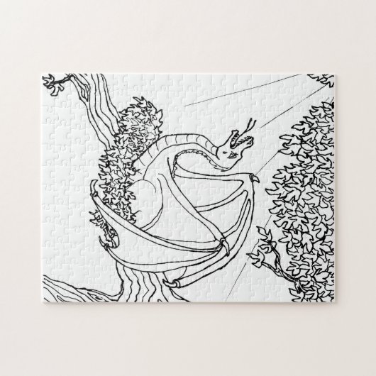 Puzzle - Waking Dragon Legpuzzel (Horizontaal)