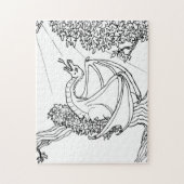 Puzzle - Waking Dragon Legpuzzel (Verticaal)