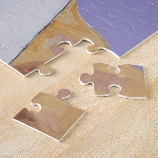 Puzzle "Wanneer ik naar je huid klink" Legpuzzel (Zijkant)