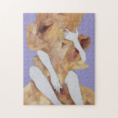 Puzzle "Wanneer ik naar je huid klink" Legpuzzel (Verticaal)