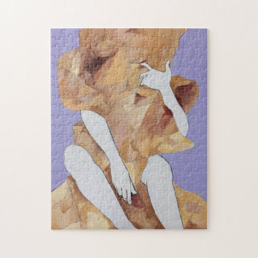 Puzzle "Wanneer ik naar je huid klink" Legpuzzel (Verticaal)