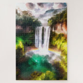 puzzle - waterfall legpuzzel (Verticaal)