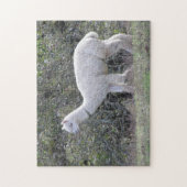 Puzzle - White Alpaca Legpuzzel (Verticaal)